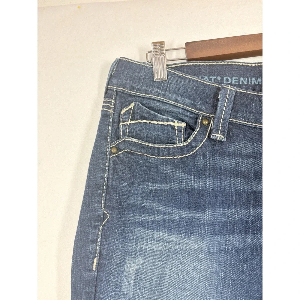 Ariat Turquoise Boot Jeans 30x34 Western Boho‎ Rodeo Flap Pocket Embroidered - Picture 5 of 14